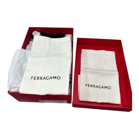 Ferragamo Women's Sonya Suede Ankle Strap Platform Sandals Size 5.5 - Picture 15 of 16